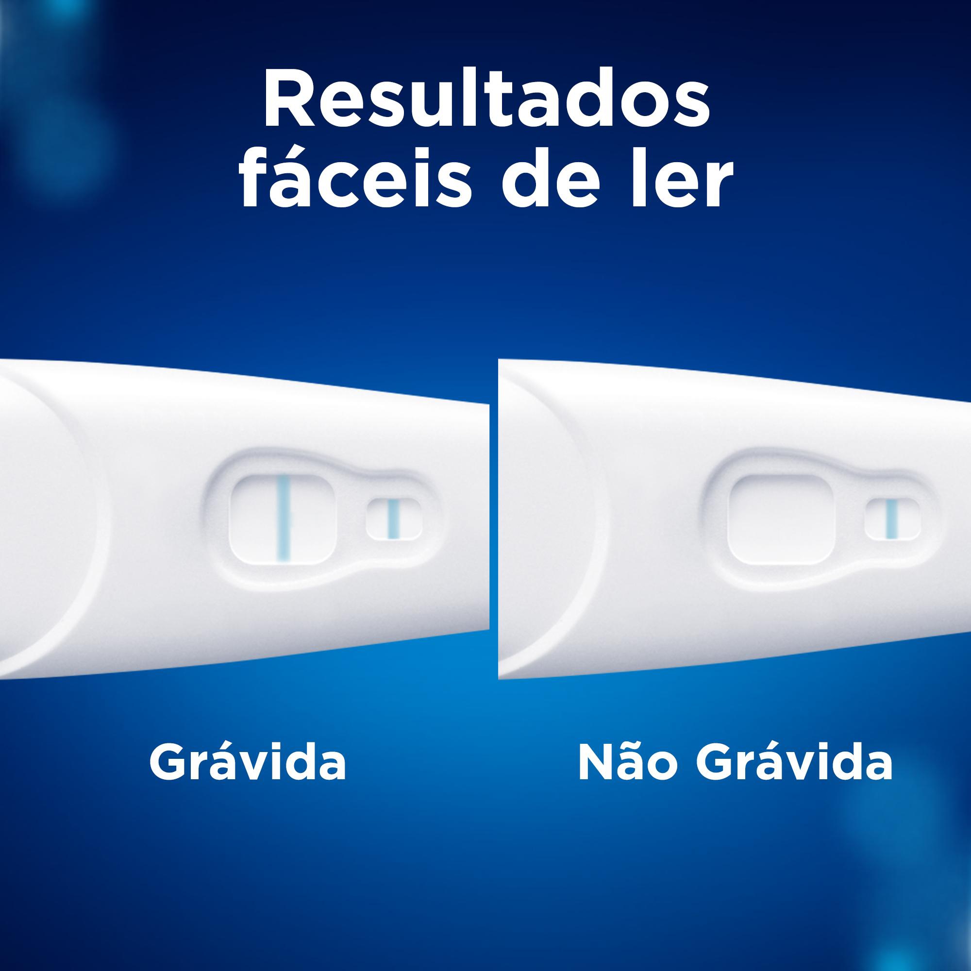 Teste de Gravidez Clearblue Resultado 6 Dias Antes 1 Unidade