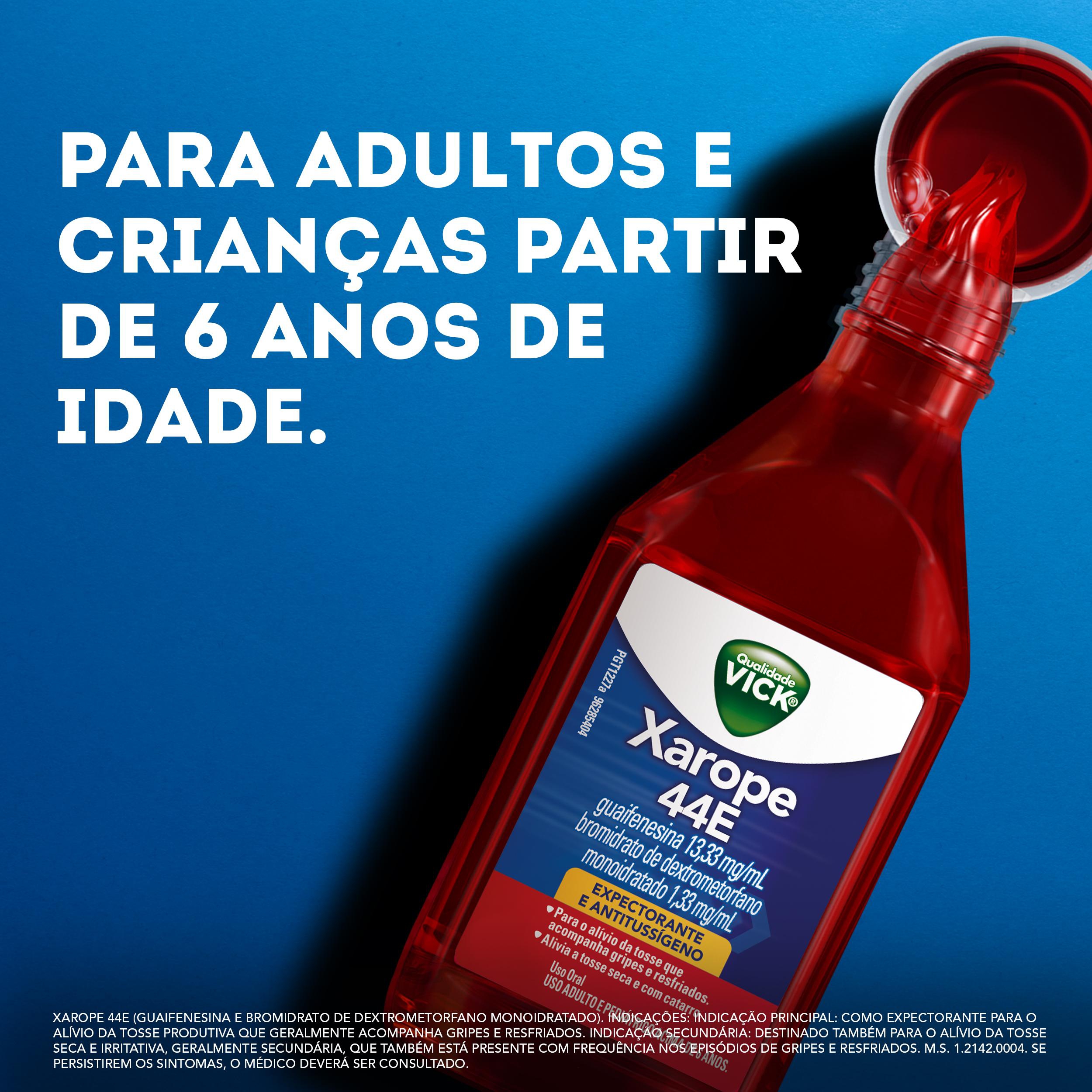 Vick Xpe 44E 120Ml - Melhores Preços nas Farmácias São João - Farmácia São  João